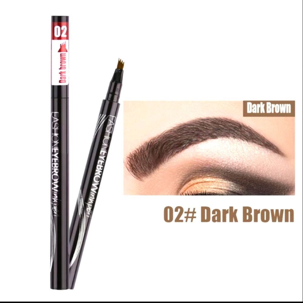 ʕ·ᴥ·ʔFour-Color Four Claw Waterproof Eyebrow Pencil